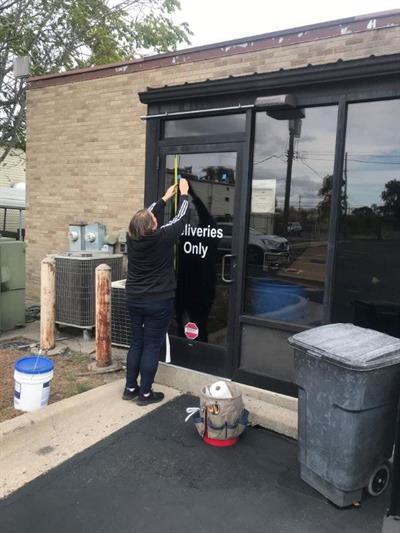 window & wall graphics Photo